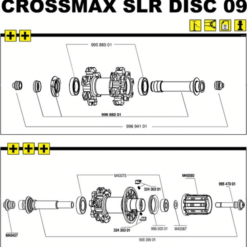 Mavic Crossmax SLR Vorderradachse 15 Mm Incl Verschraubung Ab Mod 2009