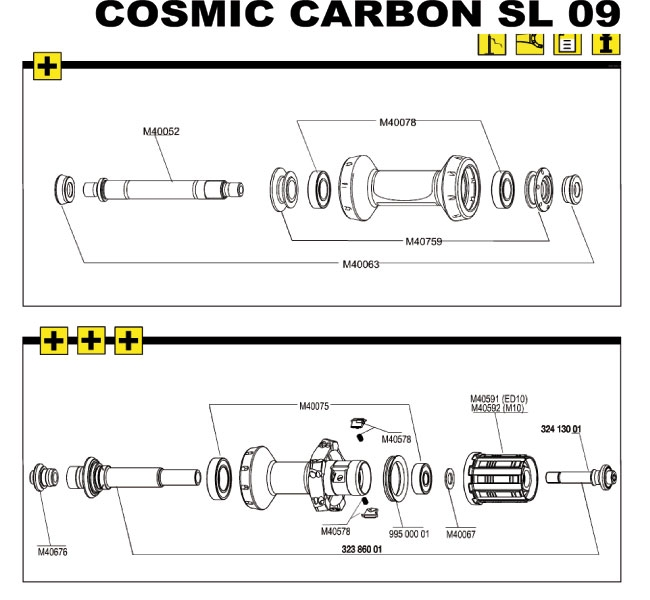 Mavic Cosmic Carbone SL Lagerabdeckung Vorderrad 3 Mavic Cosmic Carbone SL Lagerabdeckung Vorderrad