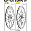 Mavic Ksyrium Equipe Ersatzspeiche Vorderrad, 284 Mm Schwarz, Modell 2006, Art Nr. 32418601 -SCHALTWERKE 15763 0
