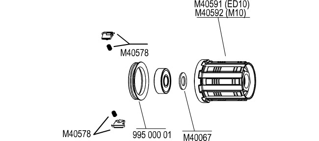 Mavic Lippendichtung Hinterrad Fuer FTS-L Und FTS-X Freilaufkoerper 3 Mavic Lippendichtung Hinterrad Fuer FTS-L Und FTS-X Freilaufkoerper