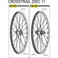 Mavic Crosstrail Speiche Hinterrad Links 267,5 Mm Mod 2011-12