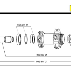 Mavic Crossmax SLR Vorderradachse 15 Mm Centerlock Ab Mod 2009