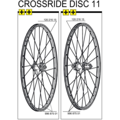 Mavic Crossride Disc Speiche 263 Mm 26 Zoll Modell 2009 - 2012