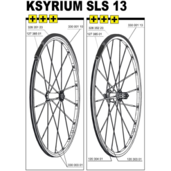 Mavic Ksyrium SLS Ersatzspeiche Vorderrad Clincher 283,5 Mm Mod 2013