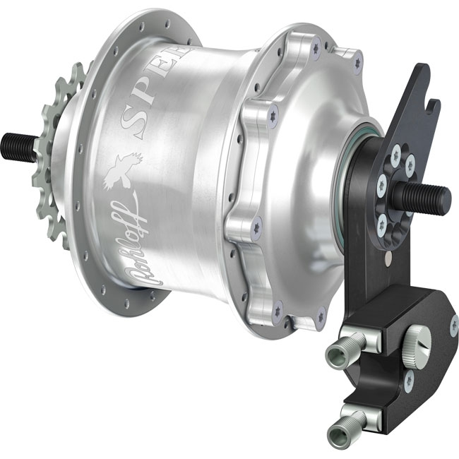 Rohloff Speedhub 500/14 TS EX OEM 2 Silber 36 Loch 3 Rohloff Speedhub 500/14 TS EX OEM 2 Silber 36 Loch