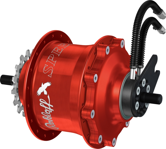 Rohloff Speedhub 500/14 TS OEM 2 Rot 32 Loch 3 Rohloff Speedhub 500/14 TS OEM 2 Rot 32 Loch