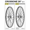 Mavic Crossone Speiche 26 Zoll Hinterrad Links 264 Mm Modell 2014