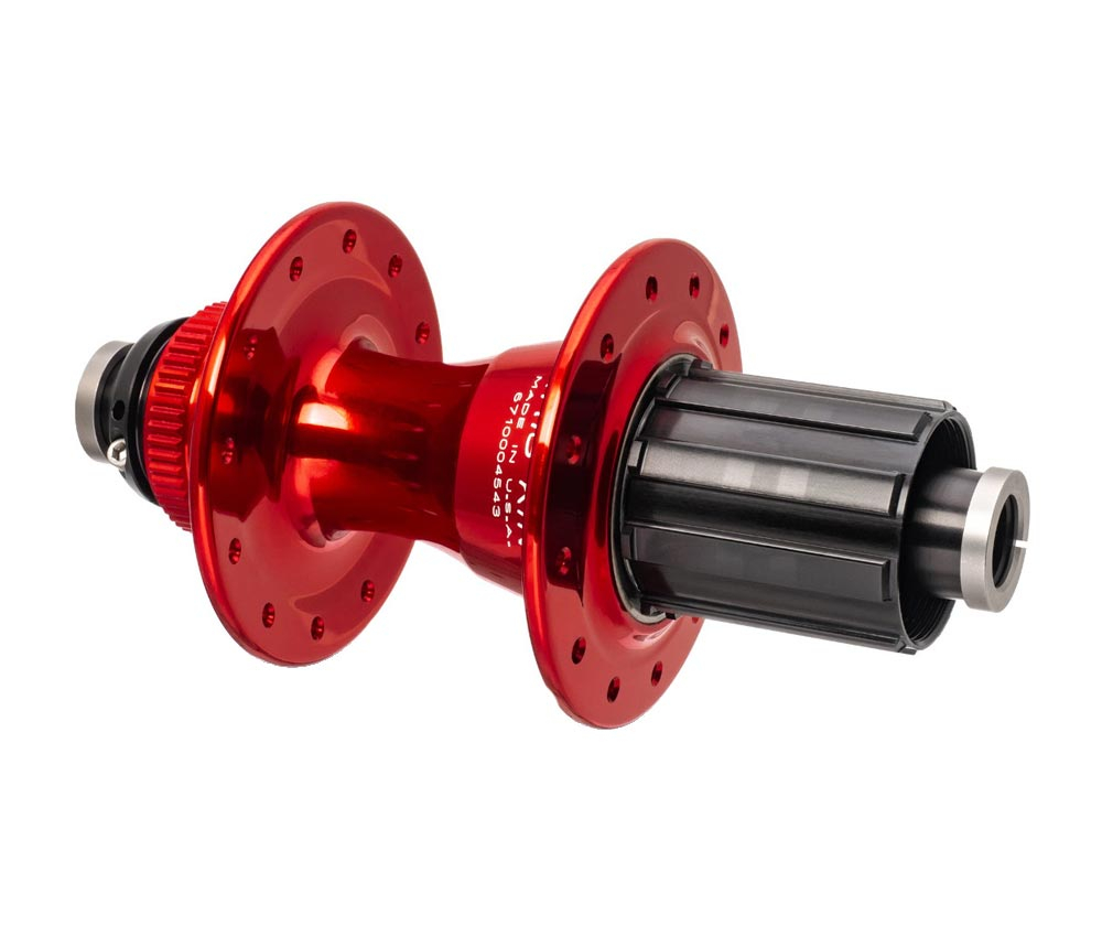 Chris King R45D Hinterradnabe 12x142 Disc Centerlock 24 Loch Rotor HG11 Red | Rot 3 Chris King R45D Hinterradnabe 12x142 Disc Centerlock 24 Loch Rotor HG11 Red | Rot