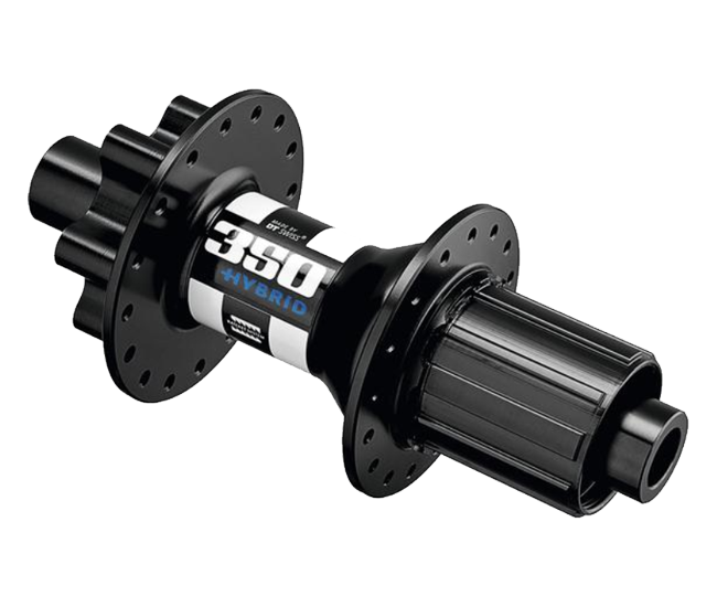 DT Swiss 350 Hybrid Hinterradnabe Classic Disc 6 Loch 32 Loch X12 Rotor Sram XD 3 DT Swiss 350 Hybrid Hinterradnabe Classic Disc 6 Loch 32 Loch X12 Rotor Sram XD