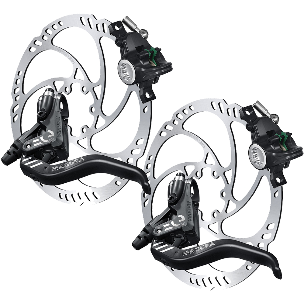 Disc Set Magura MT4 EStop Bremsen + Storm HC Scheiben