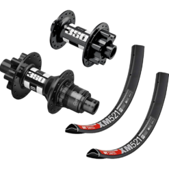 27,5 Zoll Laufradsatz DT Swiss 350 Disc 6 Loch MTB Naben + DT Swiss XM 521 Felgen