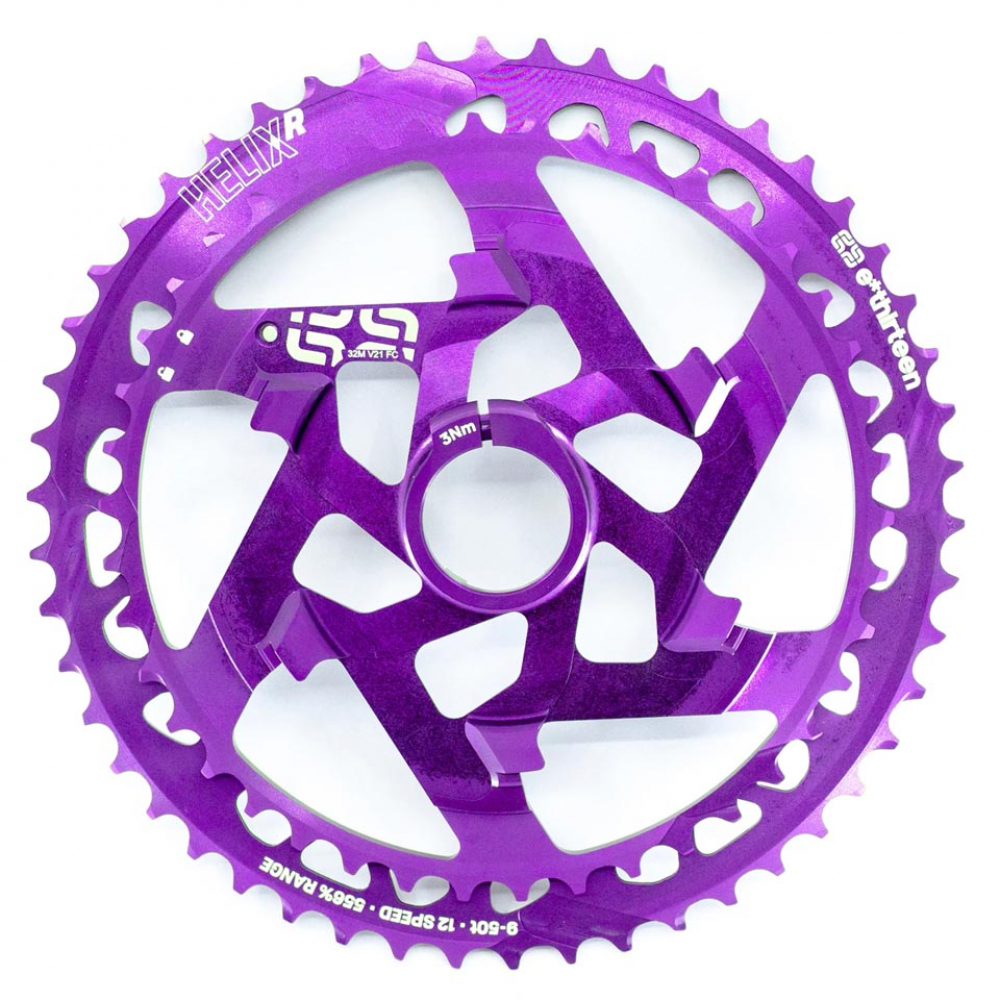 E*thirteen Helix Race 12 Fach Ritzelblock 42-50 Zaehne Violett 3 E*thirteen Helix Race 12 Fach Ritzelblock 42-50 Zaehne Violett