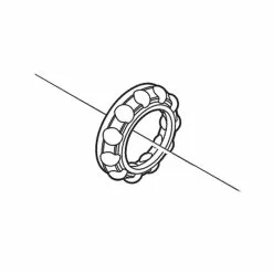 Shimano Ultegra / Deore XT Vorder-Hinterradnabe Ersatzteil | Kugellager 3/16 Zoll -SCHALTWERKE 54810 2