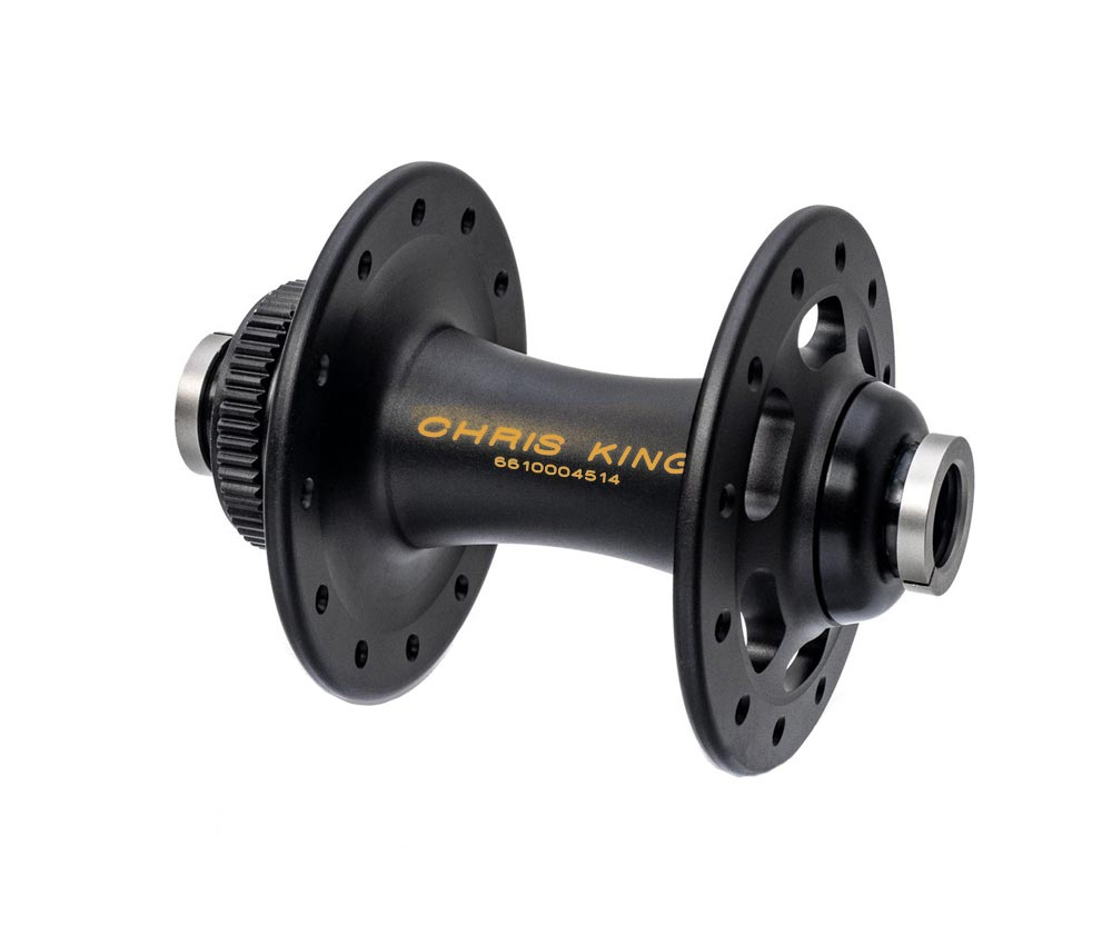 Chris King R45D Vorderradnabe 12x100 Disc Centerlock 24 Loch Two Tone | Schwarz-gold 3 Chris King R45D Vorderradnabe 12x100 Disc Centerlock 24 Loch Two Tone | Schwarz-gold