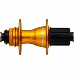 Chris King R45D Hinterradnabe 12x142 Disc Centerlock 28 Loch Rotor HG11 Gold | Gold