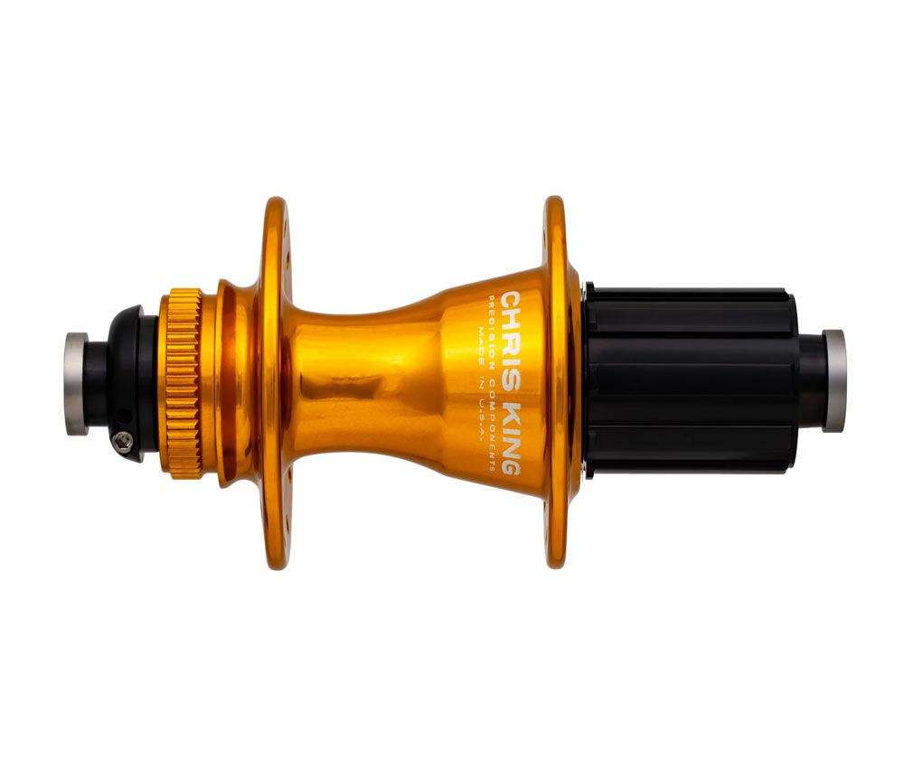 Chris King R45D Hinterradnabe 12x142 Disc Centerlock 28 Loch Rotor HG11 Gold | Gold 3 Chris King R45D Hinterradnabe 12x142 Disc Centerlock 28 Loch Rotor HG11 Gold | Gold