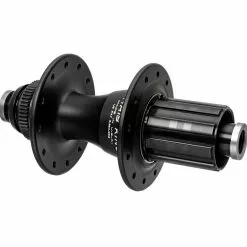 Chris King R45D Hinterradnabe 12x142 Disc Centerlock 28 Loch Rotor HG11 Matte Jet | Matt-schwarz