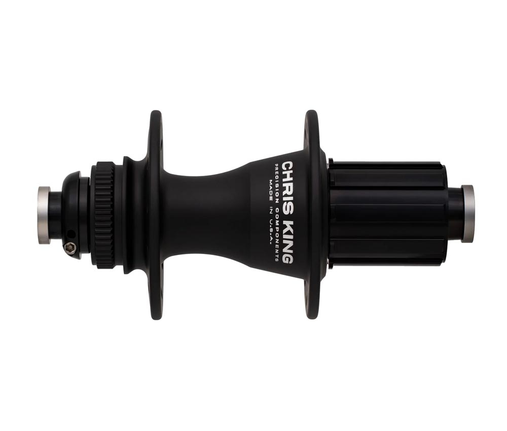 Chris King R45D Hinterradnabe 12x142 Disc Centerlock 32 Loch Rotor HG11 Matte Jet | Matt-schwarz 4 Chris King R45D Hinterradnabe 12x142 Disc Centerlock 32 Loch Rotor HG11 Matte Jet | Matt-schwarz – Bild 2
