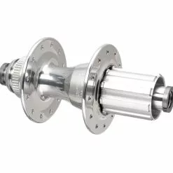 Chris King R45D Ceramic Hinterradnabe 12x142 Disc Centerlock 24 Loch Rotor HG11 Silber | Silver