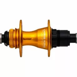 Chris King R45D Ceramic Hinterradnabe 12x142 Disc Centerlock 24 Loch Rotor Sram XDR Gold | Gold