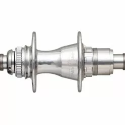 Chris King R45D Ceramic Hinterradnabe 12x142 Disc Centerlock 24 Loch Rotor Sram XDR Silber | Silver