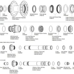 Chris King R45D Hinterradnabe 12x142 Disc Centerlock 24 Loch Rotor Sram XDR Silber | Silver 7 Chris King R45D Hinterradnabe 12x142 Disc Centerlock 24 Loch Rotor Sram XDR Silber | Silver -SCHALTWERKE 56780 3