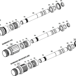 Chris King Boost Centerlock Hinterradnabe 12x148 Disc Centerlock 32 Loch Rotor Shimano HG11 Matte Slate | Matt-grau 9 Chris King Boost Centerlock Hinterradnabe 12x148 Disc Centerlock 32 Loch Rotor Shimano HG11 Matte Slate | Matt-grau -SCHALTWERKE 56934 3