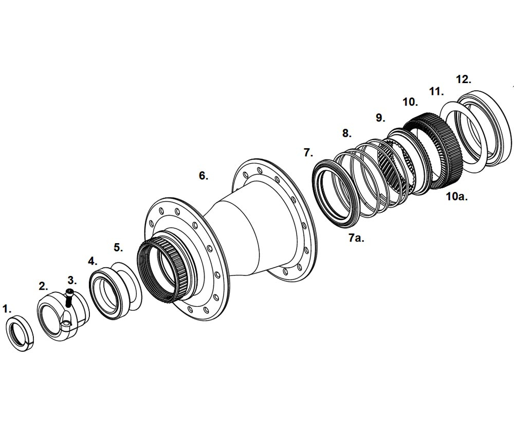 Chris King Boost Centerlock Hinterradnabe 12x148 Disc Centerlock 32 Loch Rotor Shimano Micro-Spline Matte Jet | Matt-schwarz 5 Chris King Boost Centerlock Hinterradnabe 12x148 Disc Centerlock 32 Loch Rotor Shimano Micro-Spline Matte Jet | Matt-schwarz – Bild 3