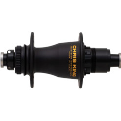 Chris King Boost Centerlock Hinterradnabe 12x148 Disc Centerlock 32 Loch Rotor Sram XD Two Tone | Schwarz-gold