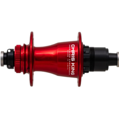 Chris King Boost Centerlock Ceramic Hinterradnabe 12x148 Disc Centerlock 28 Loch Rotor Sram XD Red | Rot