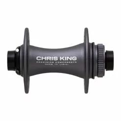 Chris King Boost Centerlock Ceramic Vorderradnabe 15x110 Disc Centerlock 24 Loch Matte Slate | Matt-grau