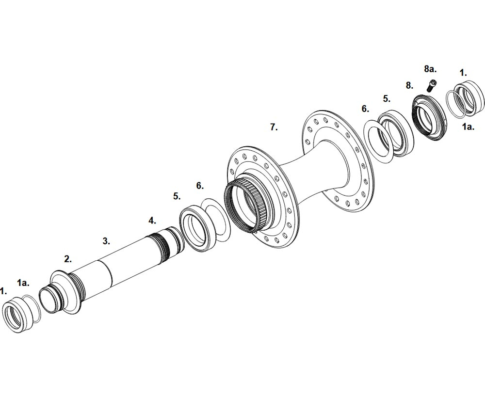 Chris King Boost Centerlock Ceramic Vorderradnabe 15x110 Disc Centerlock 32 Loch Matte Jet | Matt-schwarz 5 Chris King Boost Centerlock Ceramic Vorderradnabe 15x110 Disc Centerlock 32 Loch Matte Jet | Matt-schwarz – Bild 3