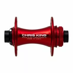 Chris King Boost Centerlock Ceramic Vorderradnabe 15x110 Disc Centerlock 32 Loch Red | Rot