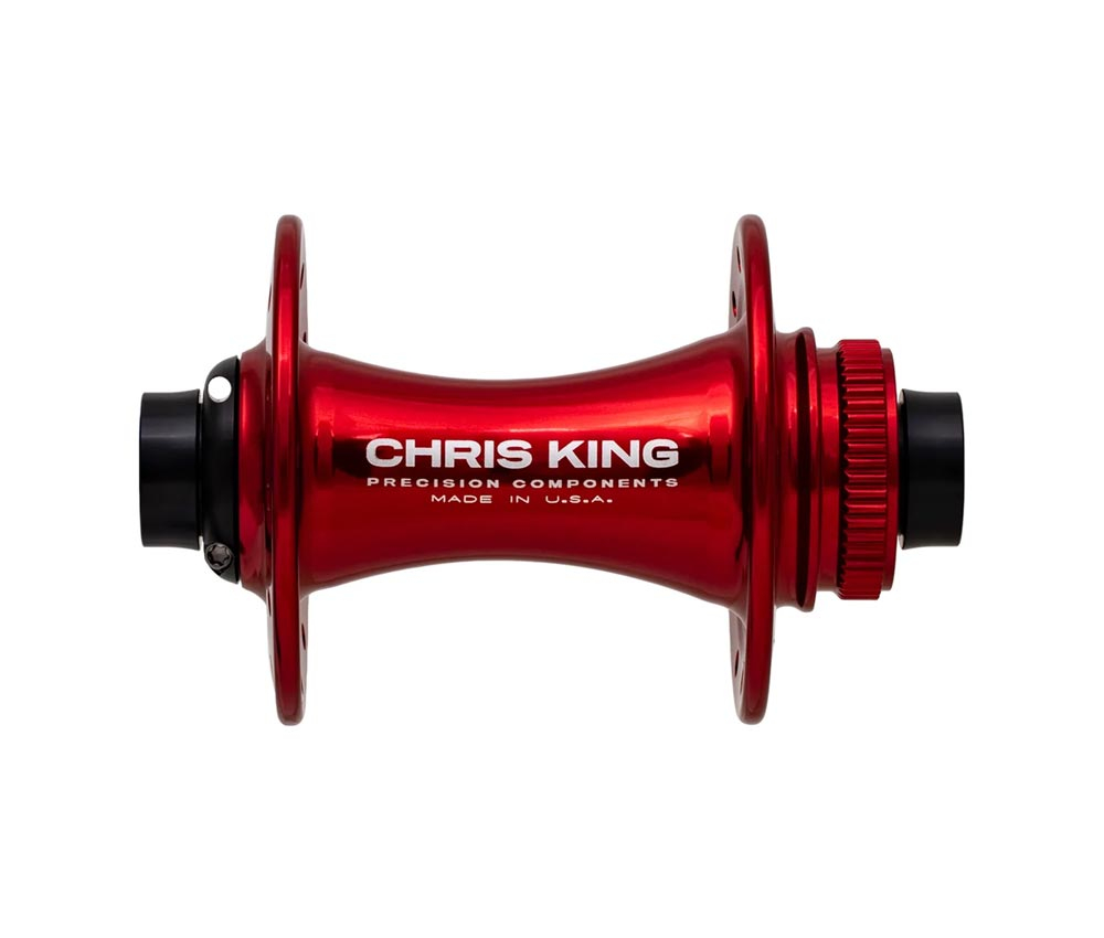 Chris King Boost Centerlock Vorderradnabe 15x110 Disc Centerlock 32 Loch Red | Rot 3 Chris King Boost Centerlock Vorderradnabe 15x110 Disc Centerlock 32 Loch Red | Rot