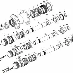 Chris King Boost Centerlock Hinterradnabe Ersatzteil | Federteller 5 Chris King Boost Centerlock Hinterradnabe Ersatzteil | Federteller -SCHALTWERKE 57143 1