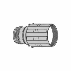 Chris King R45D Hinterradnabe Ersatzteil | Freilaufkoerper Shimano HG Schwarz