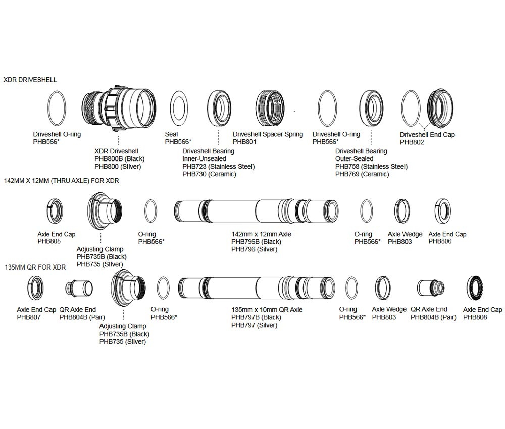 Chris King R45D Hinterradnabe Ersatzteil | Freilaufkoerper Shimano HG Silber 5 Chris King R45D Hinterradnabe Ersatzteil | Freilaufkoerper Shimano HG Silber – Bild 3