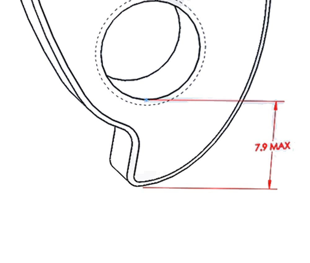 Wolf Tooth RoadLink Schaltwerk-Adapter - Shimano / Sram 10-11-fach 11-40 Zaehne 5 Wolf Tooth RoadLink Schaltwerk-Adapter - Shimano / Sram 10-11-fach 11-40 Zaehne – Bild 3