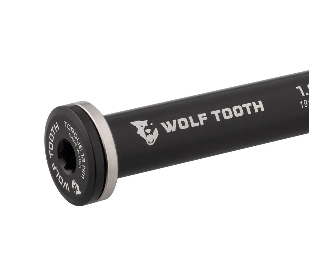 Wolf Tooth Steckachse Vorderrad - 12x100mm Laenge 117mm Gewinde M12x1,0mm Schwarz 4 Wolf Tooth Steckachse Vorderrad - 12x100mm Laenge 117mm Gewinde M12x1,0mm Schwarz – Bild 2