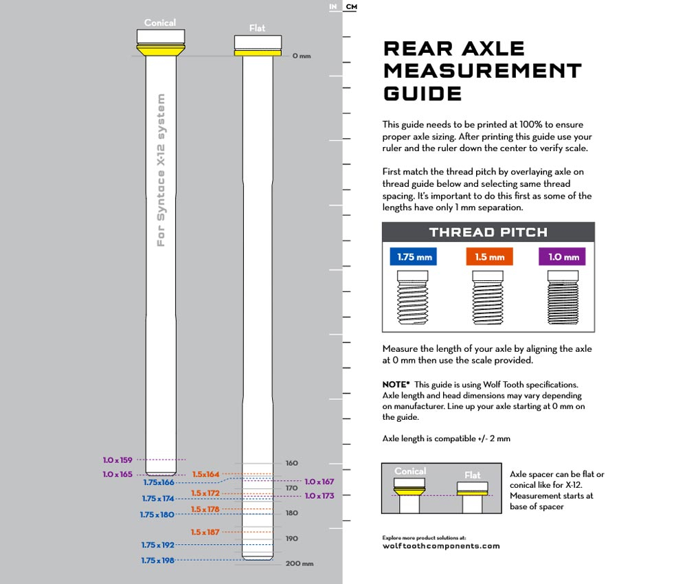 Wolf Tooth Steckachse Hinterrad - Laenge 174mm Gewinde M12x1,75mm 6 Wolf Tooth Steckachse Hinterrad - Laenge 174mm Gewinde M12x1,75mm – Bild 4