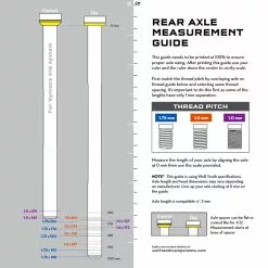 Wolf Tooth Steckachse Hinterrad - Laenge 180mm Gewinde M12x1,75mm 10 Wolf Tooth Steckachse Hinterrad - Laenge 180mm Gewinde M12x1,75mm -SCHALTWERKE 58582 3