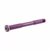 Wolf Tooth Fox Steckachse Vorderrad - 15x110mm Laenge 155mm Gewinde M14x1,5mm Violett