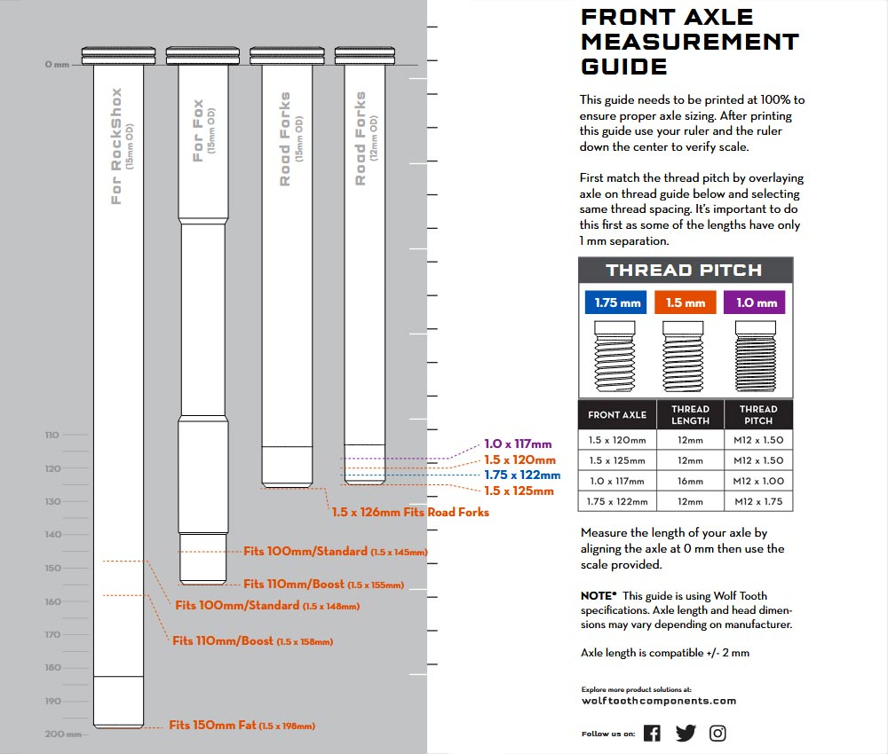 Wolf Tooth RockShox Steckachse Vorderrad - 15x110mm Laenge 158mm M15x1,5mm Violett 6 Wolf Tooth RockShox Steckachse Vorderrad - 15x110mm Laenge 158mm M15x1,5mm Violett – Bild 4