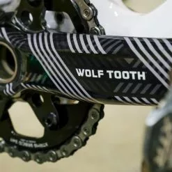 Wolf Tooth Kurbelarmschutz - 190x49,2mm Selbstklebend Folie Transparent -SCHALTWERKE 58643 3